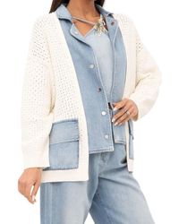 SIMONA CORSELLINI - Veste Pour Femmes Un Cardigan - Lyst