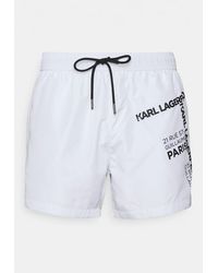 KARL LAGERFELD - Boxer Badmode - Lyst