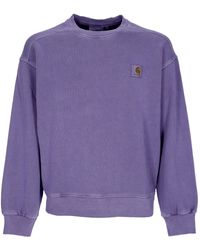 Carhartt - Nelson Sweat Sweat-Shirt Leger A Col Rond Pour Homme - Lyst