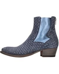 Pantanetti - Blaue Stiefel - Lyst