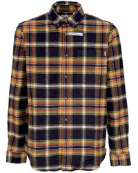 Timberland - 'Long Sleeve Flannel Plaid Shirt - Lyst
