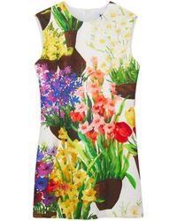 MSGM - Kleider Mehrfarbig - Lyst