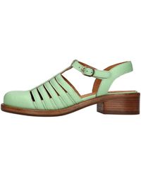 Chie Mihara - Zapatos Bajos Verde - Lyst