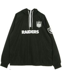 KTZ - Pull-On Windbreaker Nfl 1/4 Zip Windbreaker Oakrai - Lyst