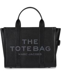 Marc Jacobs - Sac à main the leather medium tote - Lyst