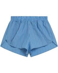 PAPER KID - Shorts Striped - Lyst