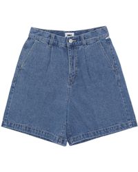 Obey - Kurze Damenjeans W Eli Plissee Short - Lyst
