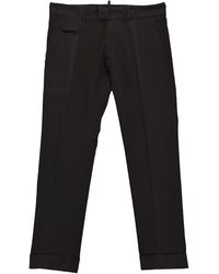 DSquared² - 2 Cotton Zipper Trousers Mod.S71Ka0698S39021143 - Lyst