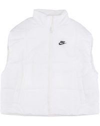 Nike - Sleeveless Down Jacket W Thermic Classic Vest Sail - Lyst