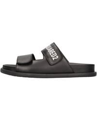 DSquared² - Sandales Noir - Lyst