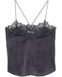 IRO - Newin Top Mit Spitzenriemen - Lyst