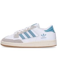 adidas - Chaussures Homme Centennial 85 Low Cloud Blanc/Bleu Clair/Creme Blanc - Lyst
