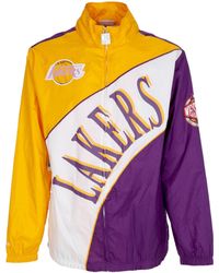 Mitchell &amp; Ness - Cortavientos Para Hombre Nba Arched Retro Forrado Cortavientos Loslak - Lyst