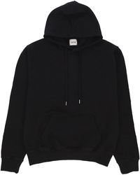 Arte' - Lichtgewicht Herensweatshirt Met Capuchon Hank Back Rings Hoodie Zwart - Lyst