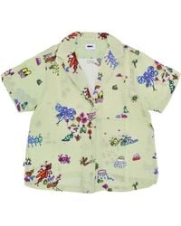 Obey - Damesshirt Met Korte Mouwen Doodle Relaxed Shirt - Lyst
