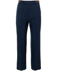 Gucci - Pantalone Sartoriale Con Dettaglio Nastro Web - Lyst