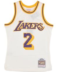 Mitchell &amp; Ness - Basketball Tank Top Nba Team Color Swingman Jersey Hardwood Classics 1996 No 2 Derek Fisher Loslak - Lyst