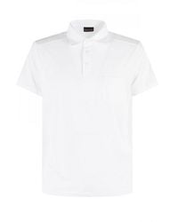 Save The Duck - Polo Met Witte Pocket - Lyst
