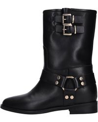 GISÉL MOIRÉ - Botas Negro - Lyst