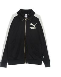 PUMA - Het Neverworn T7 Tracktop Trainingsjack Voor Zwart - Lyst