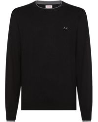 Sun 68 - Mannen Trui K45141/11 Zwart - Lyst