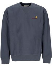 Carhartt - American Script Sweat Crewneck Sweatshirt - Lyst