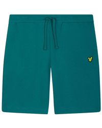 LYLE AND SCOTT 1874 - Shorts Sportman Ml414Vog Zweet Kort X514 Hof Groen - Lyst