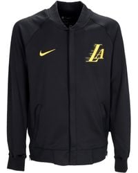 Nike - Sweat-Shirt Universitaire Pour Hommes Nba City Edition Showtime Dri-Fit Full-Zip Jacket Loslak Noir - Lyst