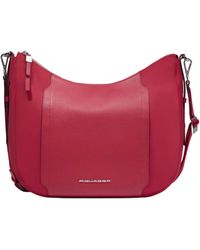 Piquadro - Schouder Tas Voor Ipad Vrouw Bd6658W92T-R Rood - Lyst