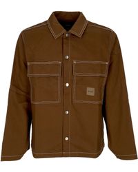 Huf - Workwear Mason Shacket Jacket - Lyst