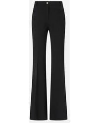 Pinko - Hose Im Flare Fit Aus Roma Ripp - Lyst
