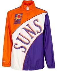 Mitchell &amp; Ness - Nba Arched Retro Lined Windbreaker Phosun Windbreaker Jacket - Lyst