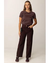 Elisabetta Franchi - T-Shirt Ma02856E2 270 - Lyst