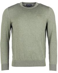 Barbour - Pull Verdone Crew Mkn1164 - Lyst