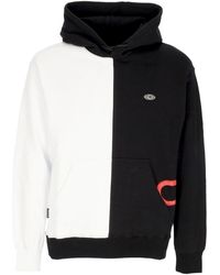 Propaganda - Herenhoodie Logo Dubbele Hoodie Wit/Zwart - Lyst