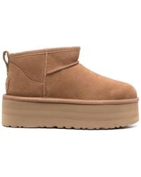 UGG - Ultra Mini Classic Boots avec plateau - Lyst
