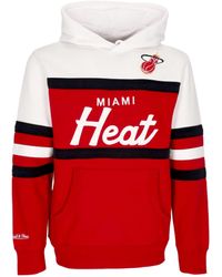 Mitchell &amp; Ness - Sudadera Con Capucha Para Hombre Nba Head Coach Hoodie Miahea - Lyst