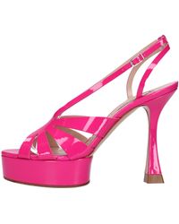 Casadei - Fuchsia Sandalen - Lyst