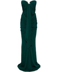 Christopher Esber - Maxikleid Mit Schmucksteinen - Lyst