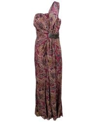 Ralph Lauren - Robes Bordeaux - Lyst