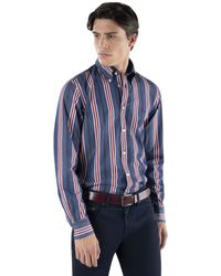 Harmont & Blaine - Blaue Hemden Von - Lyst