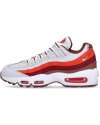 Nike - Air Max 95 Photon Dust/Blanc/Poney Fonce/Rouge Picante Chaussure Basse Pour Hommes - Lyst