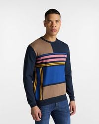 Harmont & Blaine - Pullover Blauwe Marine - Lyst