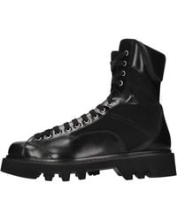 Mugler - Lace-Up Boots - Lyst
