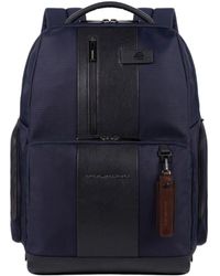 Piquadro - Fast-Check Backpack Pc And Ipad Ca4532Br2 - Lyst