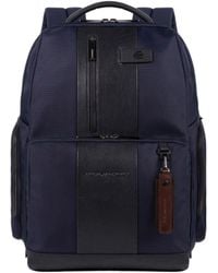 Piquadro - Fast-Check Backpack Pc And Ipad Ca4532Br2 - Lyst