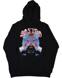 Marcelo Burlon - Sweat A Capuche Noir En Coton Pour Homme Mod.Cmbb022S170680791088 - Lyst