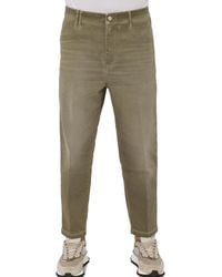 CYCLE - Young Chino Over Cropped Old Dyed 431Pc02/T28/84 - Lyst