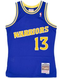 Mitchell &amp; Ness - Camiseta Sin Mangas De Baloncesto Para Hombre Nba Road Jersey Hardwood Classics No 13 Sarunas Marciulionis 1990-91 Golwar - Lyst