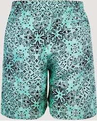 GARMENT WORKSHOP - Bedruckte Strand Shorts - Lyst